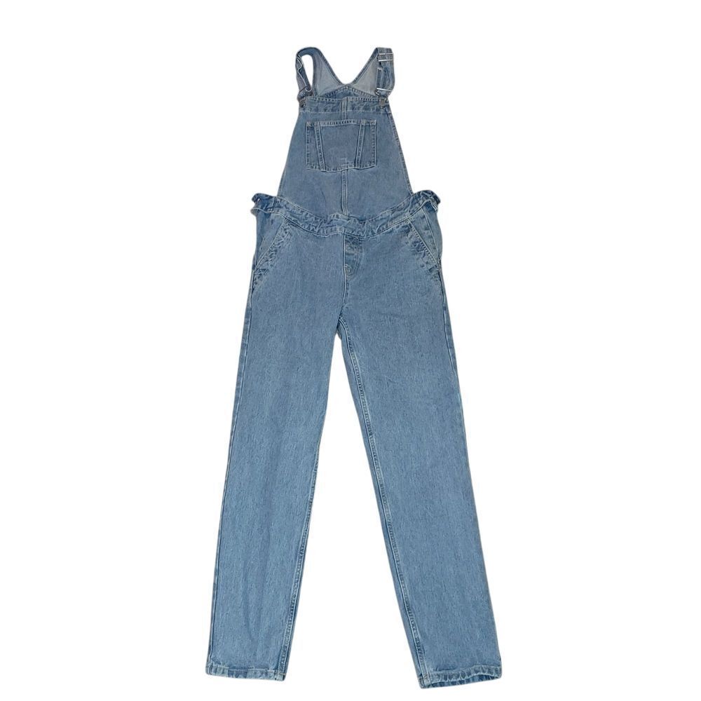 ASOS Blue Denim Overalls Adjustable Straps